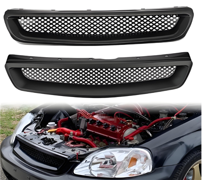 Kalup za plastične dele avtomobilske rešetke